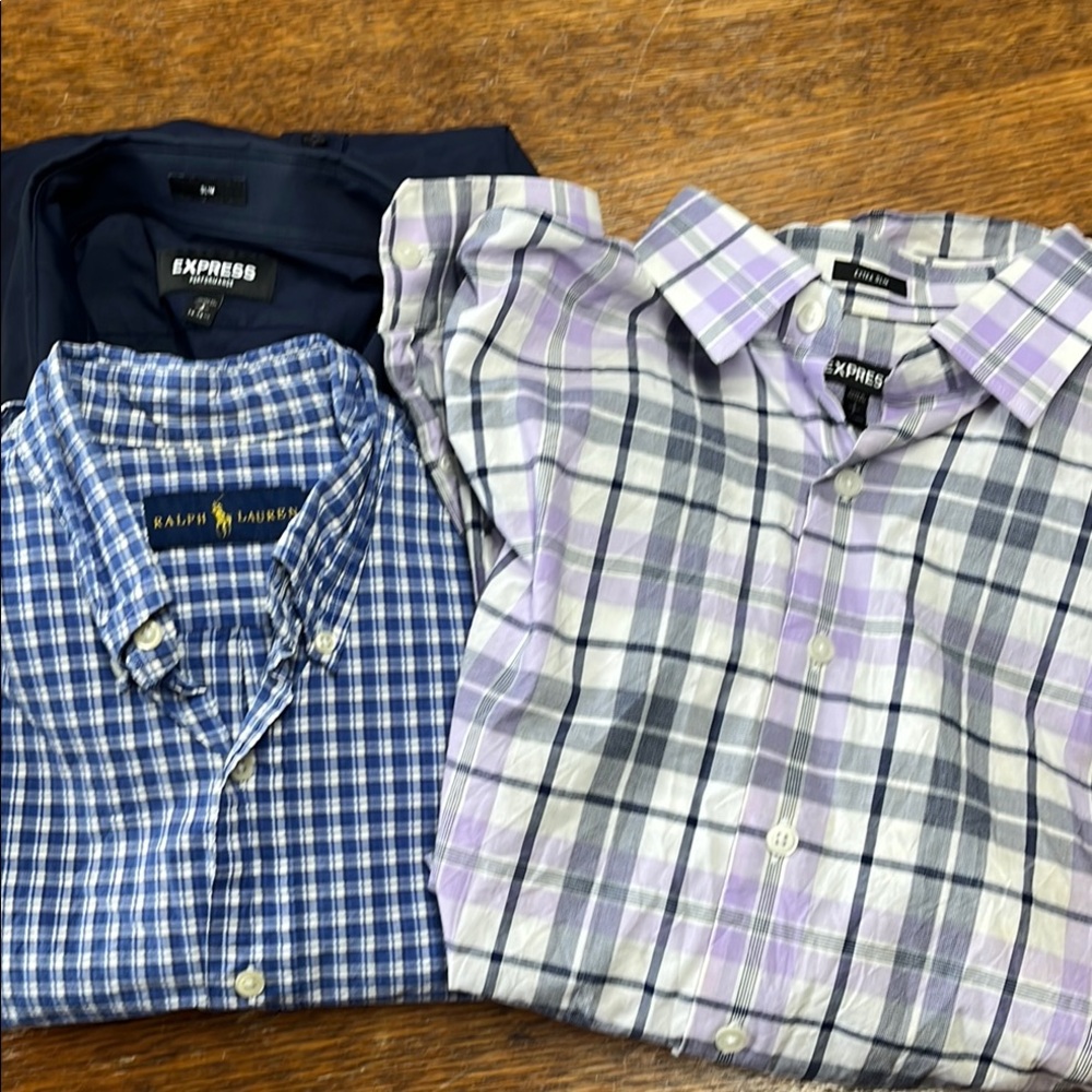 Bundle of 3 designer dress shirts
